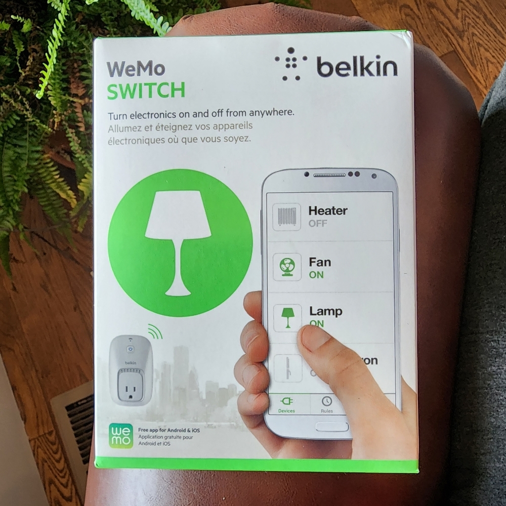 WeMo Belkin Switch NWT
